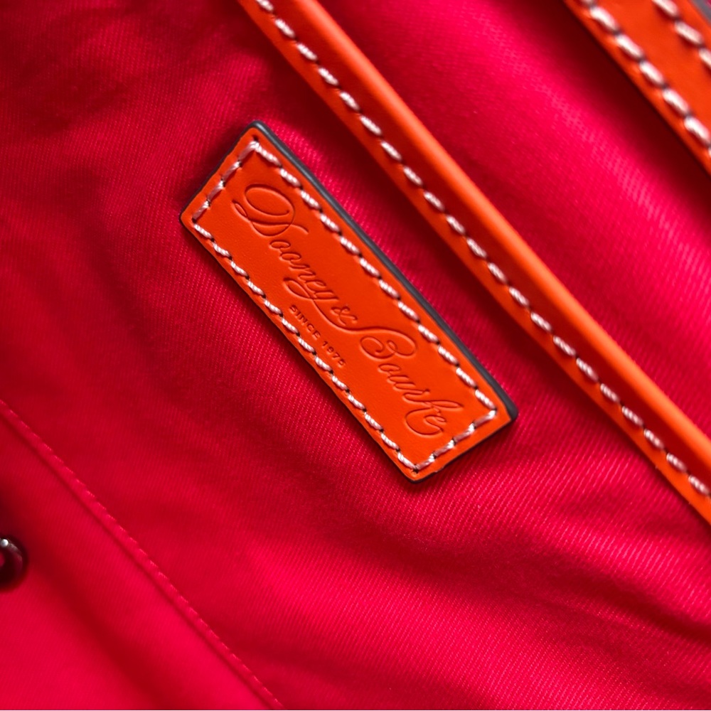 Firm Dooney & Bourke Vibrant Orange Tote - Picture 8 of 11